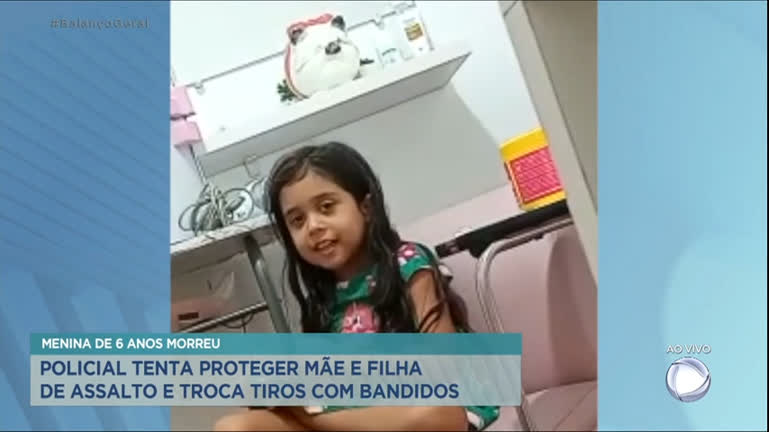 Vídeo: Menina de 6 anos morre baleada em troca de tiros entre policial e assaltantes em Teresina (PI)
