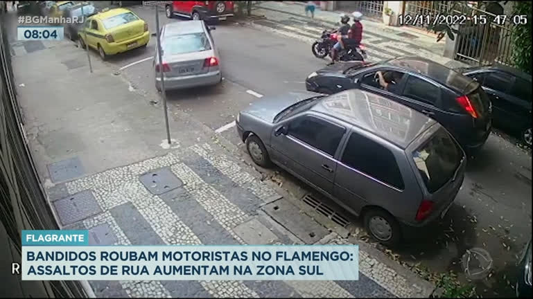 Vídeo: Bandidos armados roubam vítimas a caminho do hospital no Flamengo, zona sul do Rio
