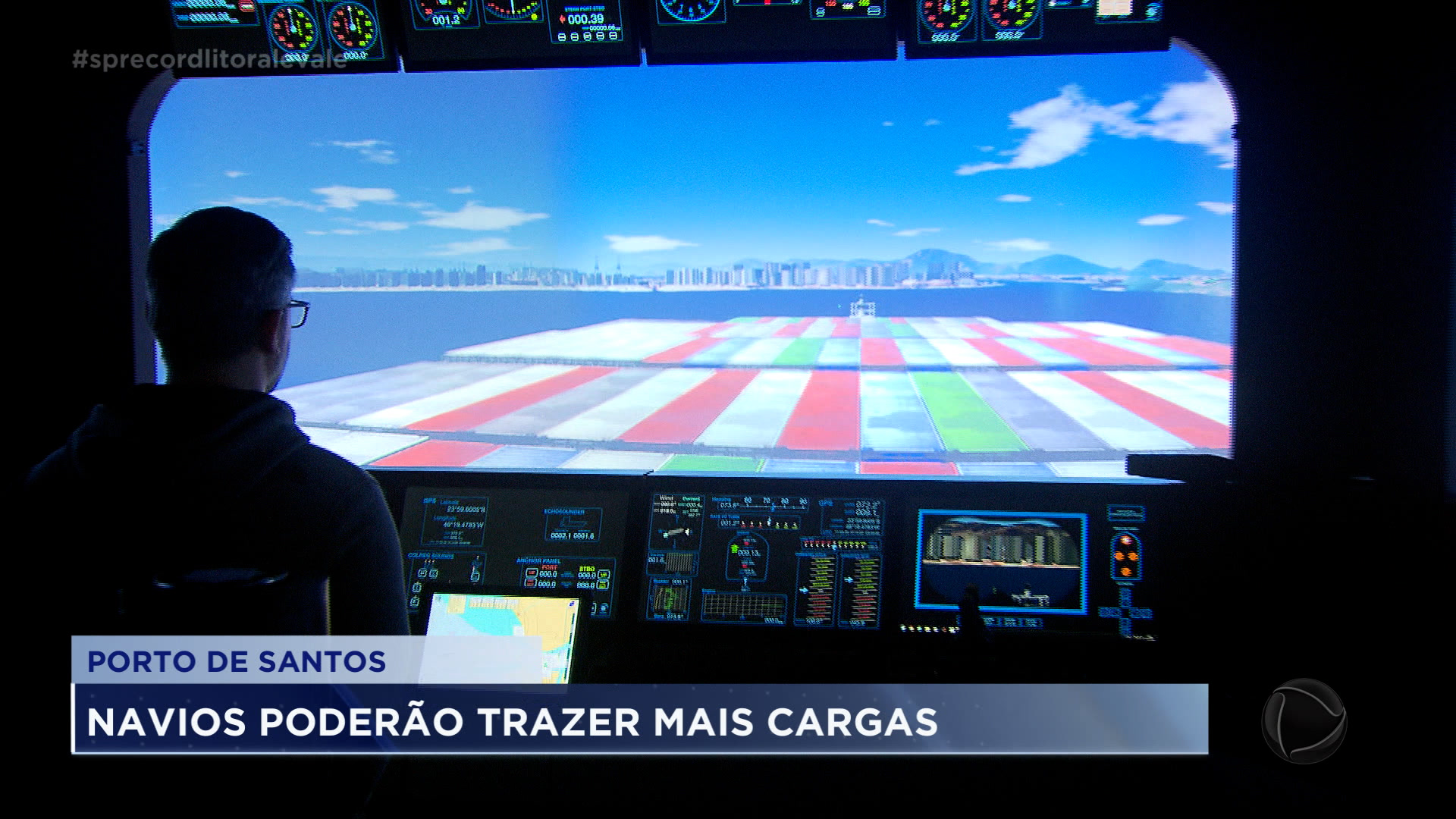 Vídeo: Navios maiores no Porto de Santos