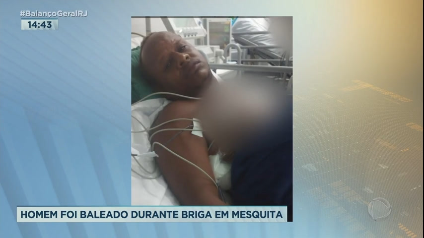 Vídeo: Homem é baleado pelo ex-padrasto em Mesquita, na Baixada Fluminense