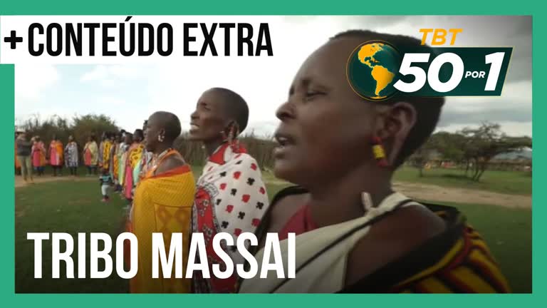 Vídeo: TBT 50 por 1 | Alvaro Garnero conhece ritual típico de uma tribo no Quênia