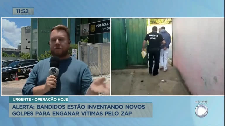 Vídeo: Policia prende grupo que se passava por parentes para pedir dinheiro pelo WhatsApp