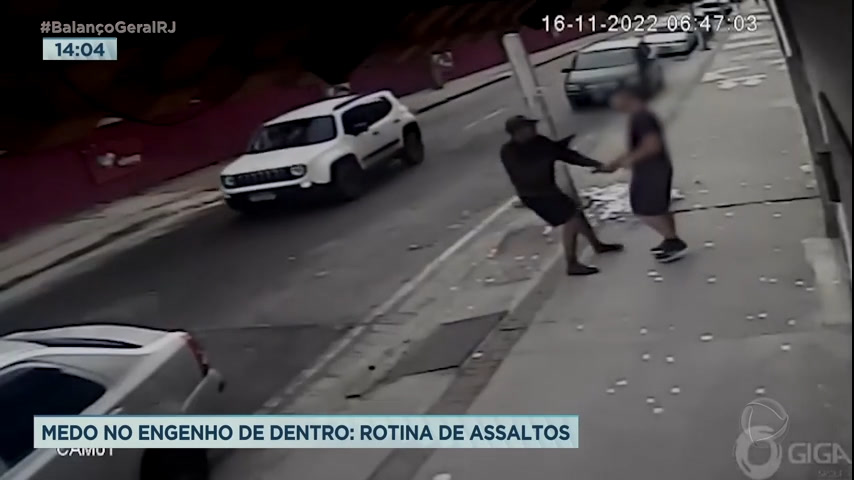 Vídeo: Moradores reclamam de assaltos no bairro Engenho de Dentro