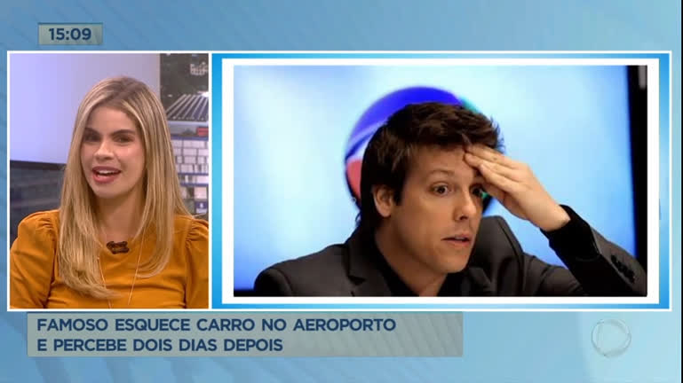 Vídeo: Fábio Porchat esquece carro no aeroporto e percebe 2 dias depois