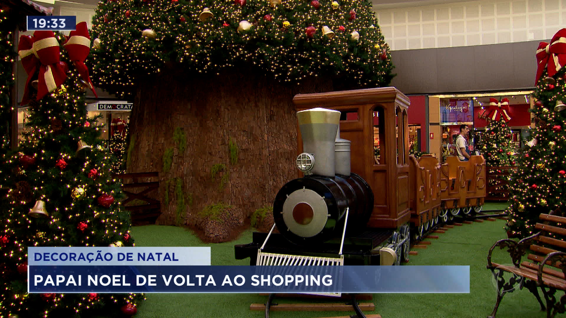 Vídeo: Shopping de São José inaugura decoração natalina