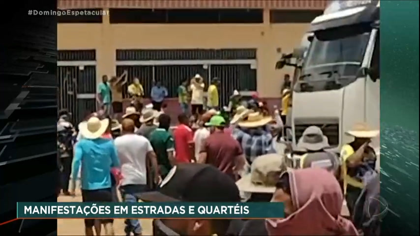 Manifestações e bloqueios rodoviários persistem pelo Brasil