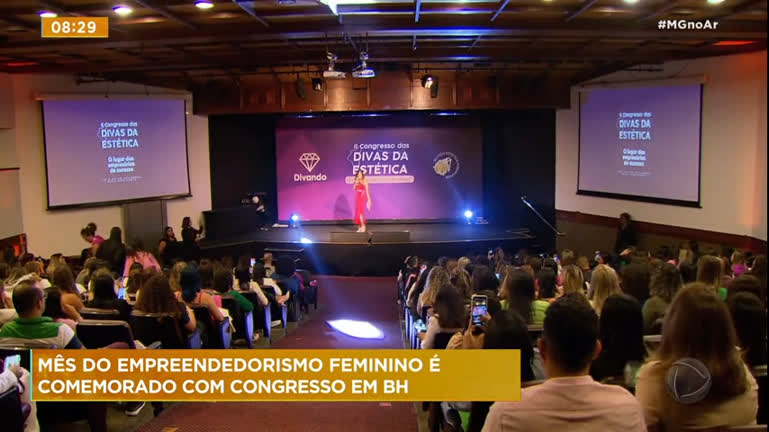Vídeo: Mês do empreendedorismo feminino é comemorado com congresso em BH