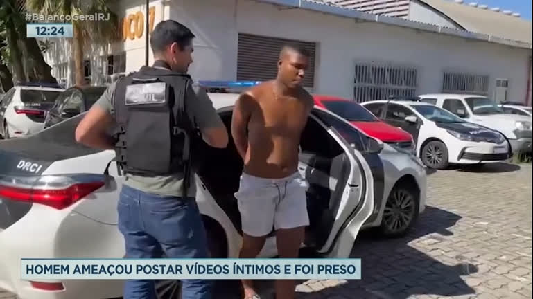 Vídeo: Homem que ameaçou divulgar vídeos íntimos de casal é preso em Campo Grande