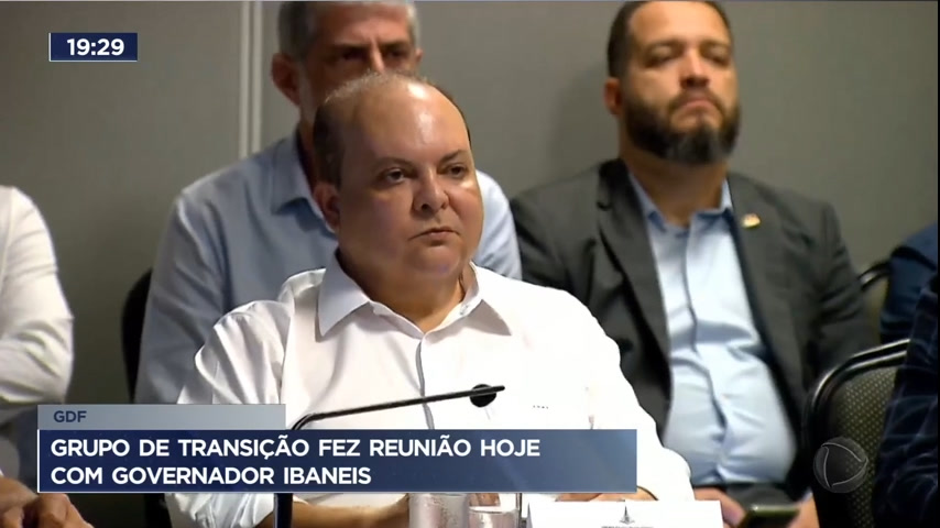 Vídeo: Grupo de transição faz reunião com governador Ibaneis Rocha