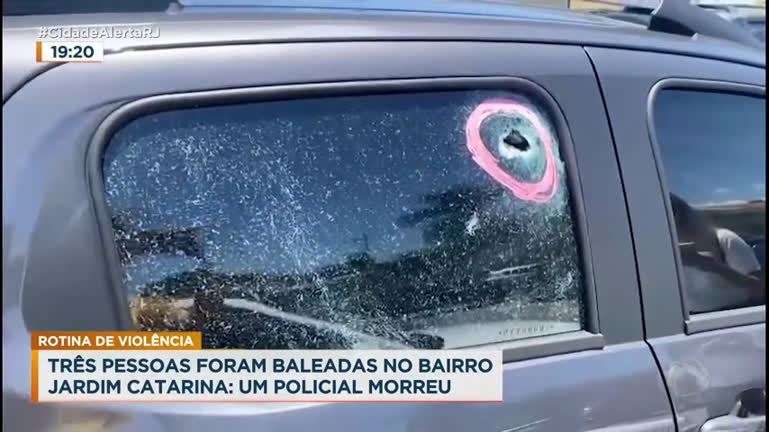 Vídeo: Três pessoas são baleadas durante tentativa de assalto em São Gonçalo (RJ)
