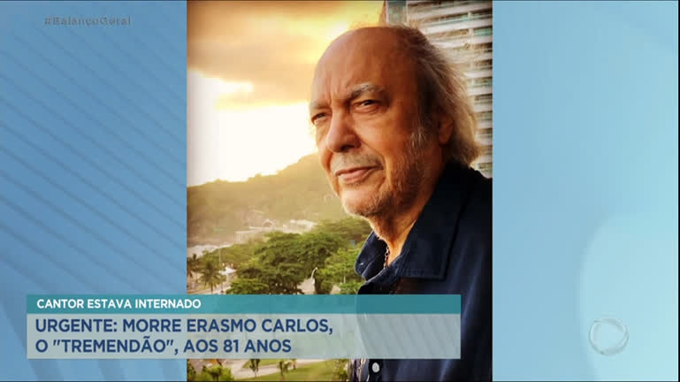 Vídeo: Erasmo Carlos morre aos 81 anos no Rio de Janeiro