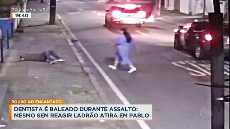 Vídeo: Dentista é baleado por criminosos no Encantado, na zona norte do Rio