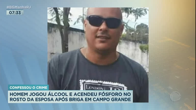 Vídeo: Homem que ateou fogo na esposa é preso em Campo Grande