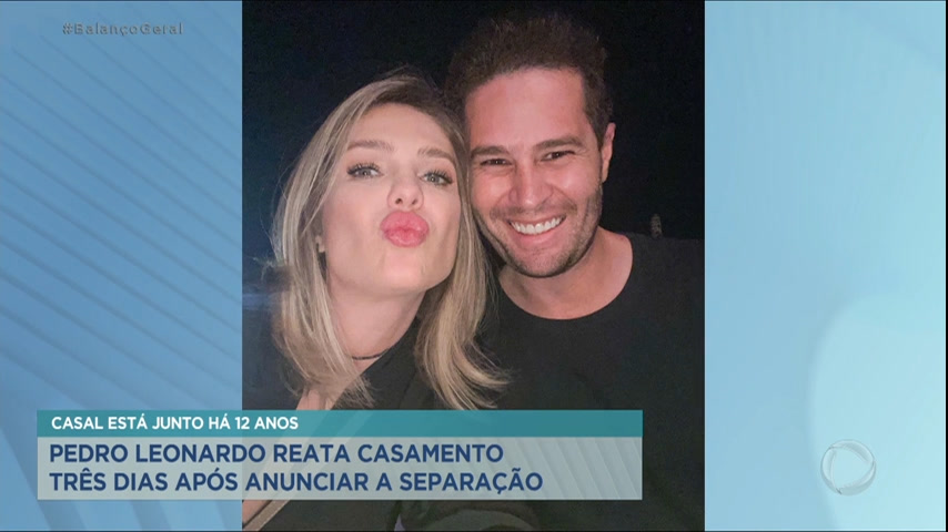Vídeo: Pedro Leonardo reata casamento depois de três dias separados