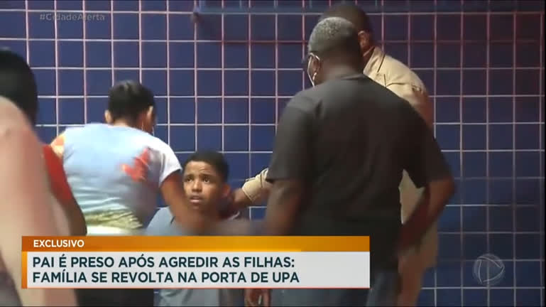 Vídeo: Em Salvador (BA), homem é preso por agredir as filhas de 2 e 3 anos