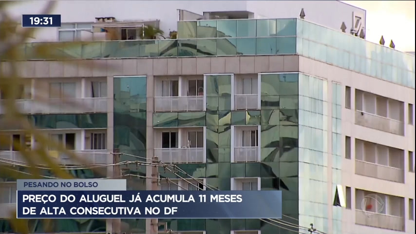 Vídeo: Preço do aluguel já acumula 11 meses de alta consecutiva no DF