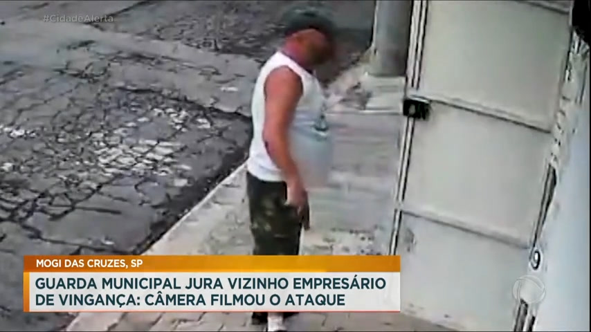 Vídeo: Dono de petshop é baleado por vizinho vingativo em Mogi das Cruzes (SP)