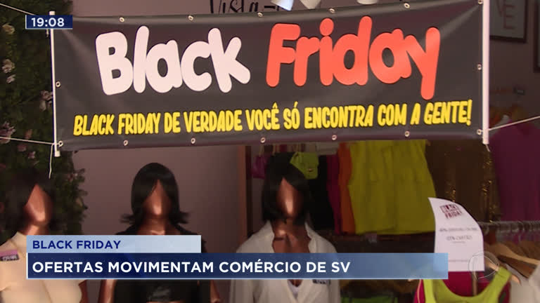 Vídeo: Correria nas lojas em razão da Black Friday