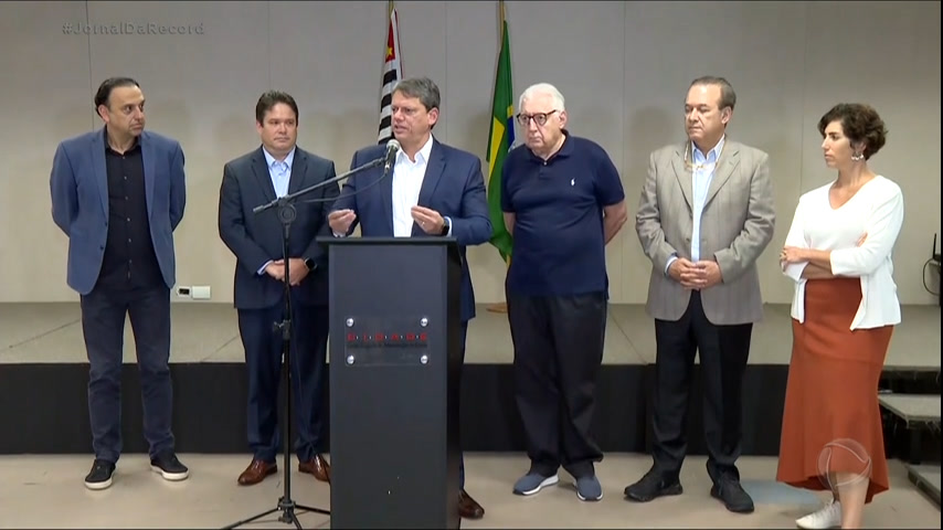 Vídeo: Tarcísio de Freitas anuncia os nomes de mais três secretários que vão integrar o governo de SP