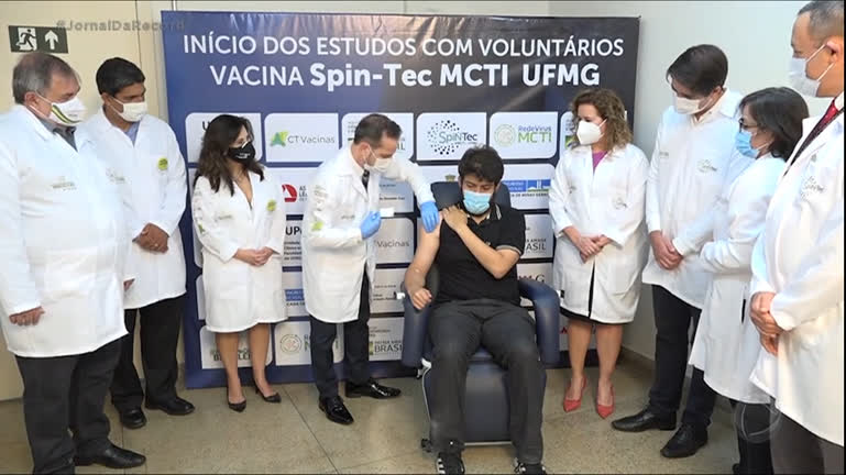Vídeo: Minuto JR : primeira vacina 100% brasileira contra a covid começa a ser testada em humanos