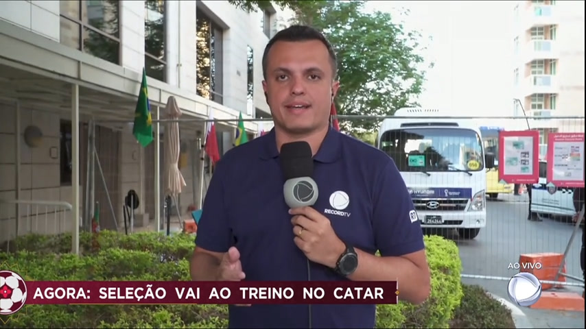Vídeo: Conexão Catar : acompanhe a saída da seleção brasileira para treino fechado