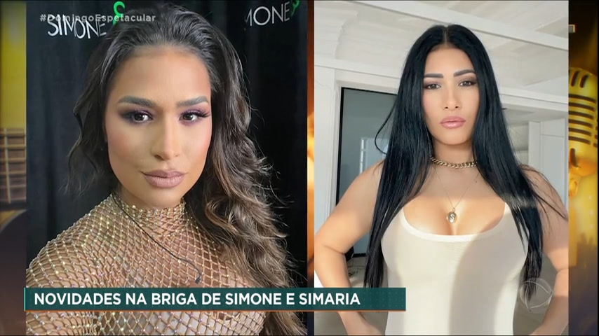 Vídeo: Domingo Espetacular mostra como estão Simone e Simaria 100 dias após separação da dupla