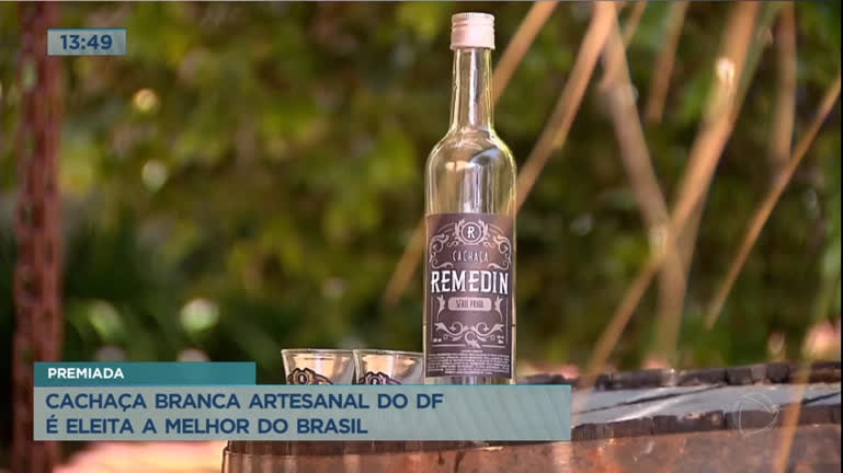 Vídeo: Cachaça branca artesanal do DF é eleita a melhor do Brasil