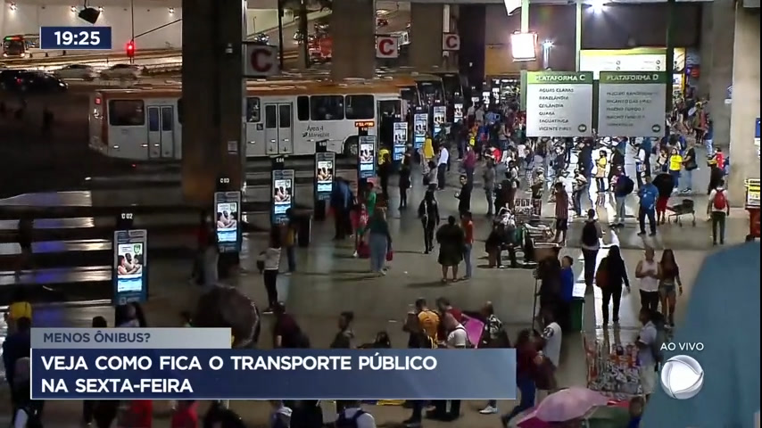 Vídeo: Secretaria de Mobilidade afirma que transporte vai funcionar normalmente na sexta-feira (2)