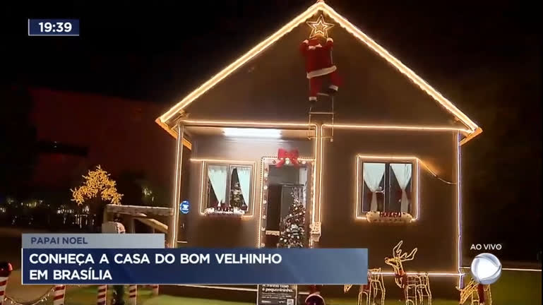 Vídeo: Conheça a Casa do Bom Velhinho em Brasília