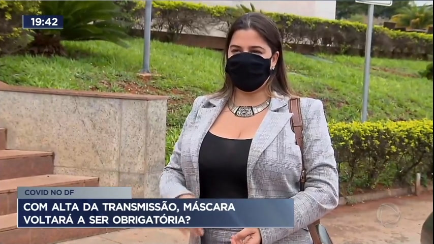 Vídeo: Taxa de transmissão da Covid-19 tem alta no DF