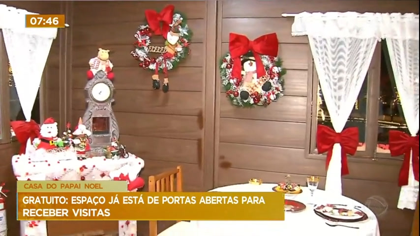 Vídeo: Conheça a Casa do papai Noel em Brasília