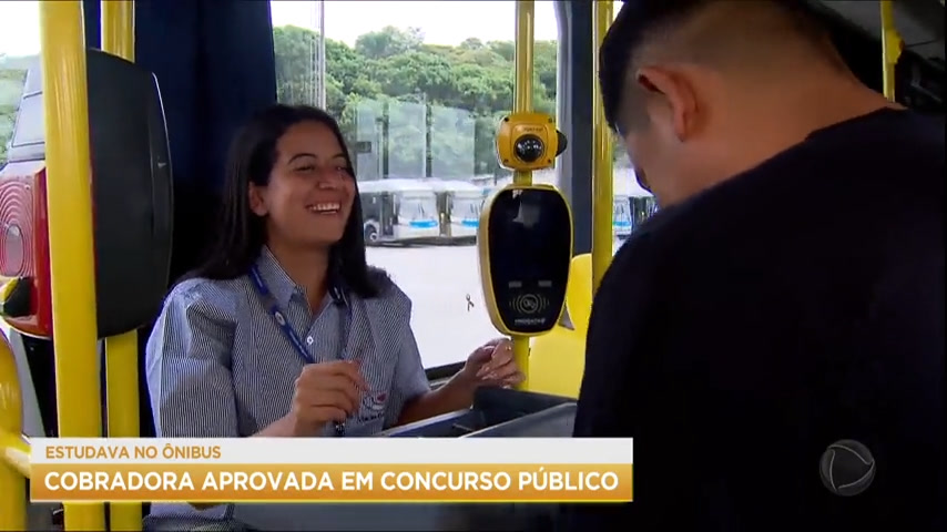Vídeo: Conheça a história da cobradora de ônibus que passou em concurso do Tribunal de Justiça de SP