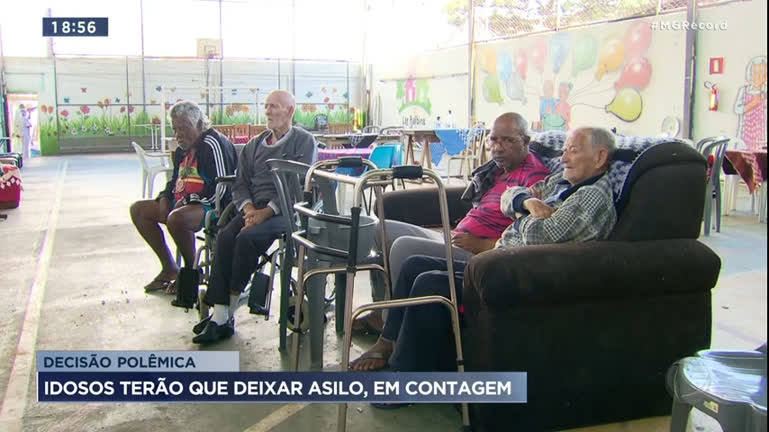 Vídeo: Prefeitura de Contagem (MG) interdita casa de acolhimento de idosos