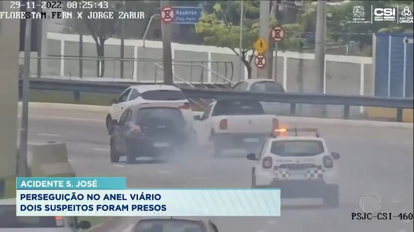 Vídeo: Perseguição policial em São José dos Campos