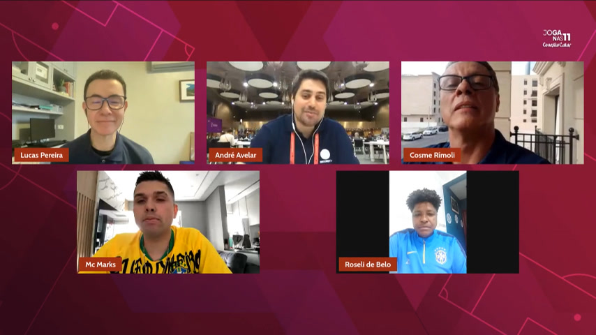 Vídeo: Podcast Joga nas 11 - Conexão Catar | Comentaristas dão nota para a seleção brasileira