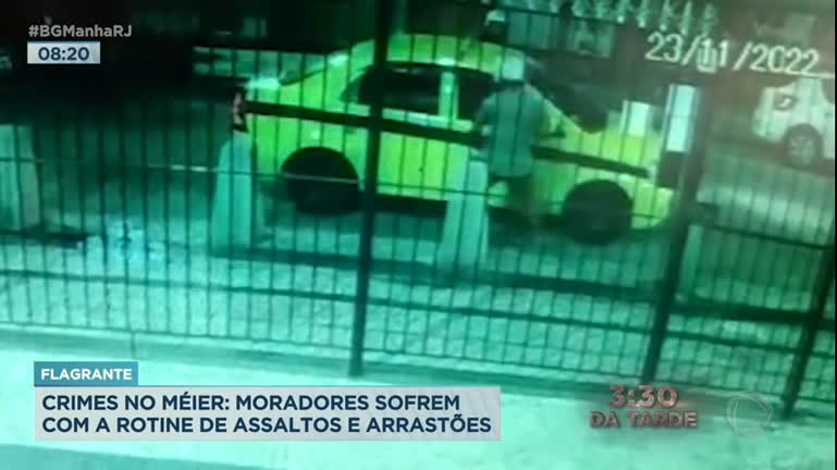Vídeo: Moradores denunciam aumento de assaltos no Méier, na zona norte do Rio