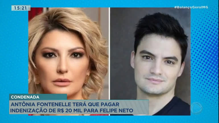 Vídeo: A Hora da Venenosa: Antônia Fontenelle terá que pagar indenização de R$ 20 mil para Felipe Neto