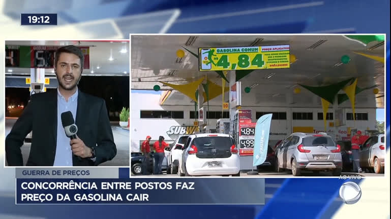 Vídeo: Concorrência entre postos faz preço da gasolina cair