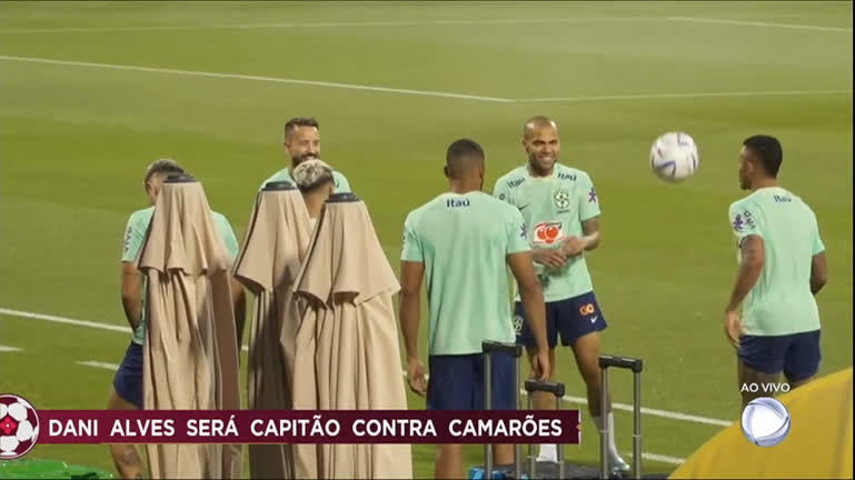 Vídeo: Conexão Catar: Daniel Alves é escalado como capitão para partida contra Camarões