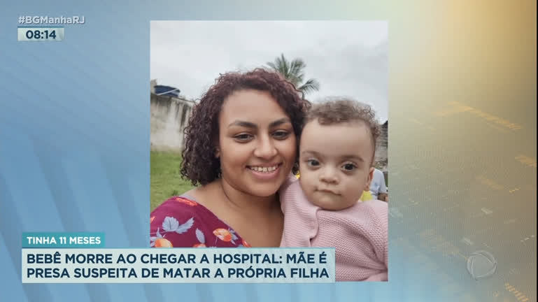 Vídeo: Polícia investiga morte de bebê de 11 meses em Nova Iguaçu