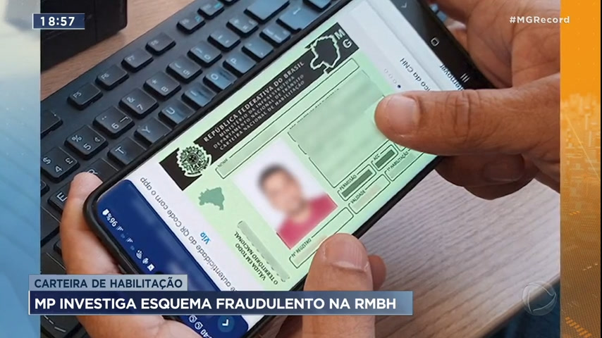 Vídeo: Ministério Público investiga esquema fraudulento para tirar carteira de habilitação na Grande BH