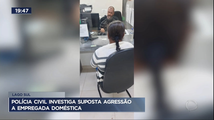 Vídeo: Polícia Civil investiga suposta agressão a empregada doméstica