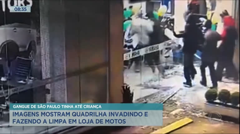 Vídeo: Polícia prende sete suspeitos de invasão e roubo a concessionária de motos em São Paulo