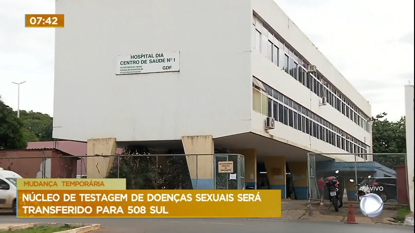Vídeo: Centro de Testagem de HIV será transferido para Asa Sul (DF)