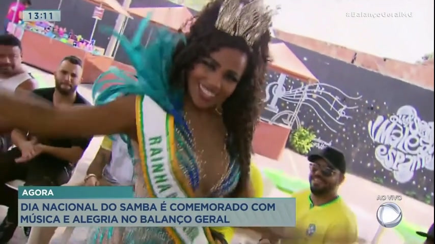 Vídeo: Dia nacional do samba é comemorado com música e alegria em BH