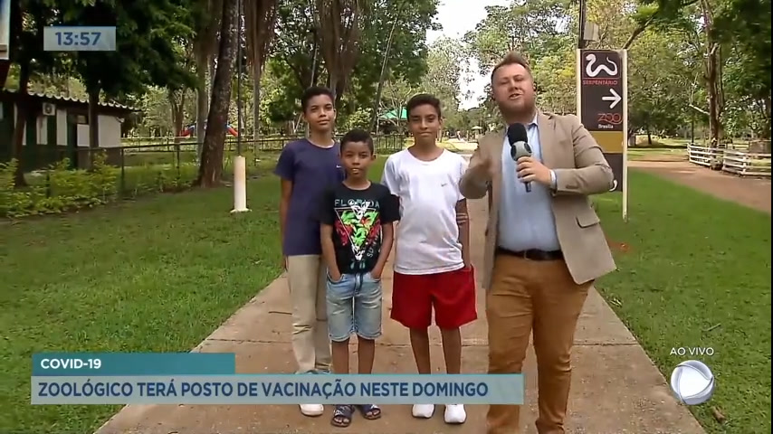 Vídeo: Zoológico terá posto de vacinação contra Covid-19 neste domingo (4)