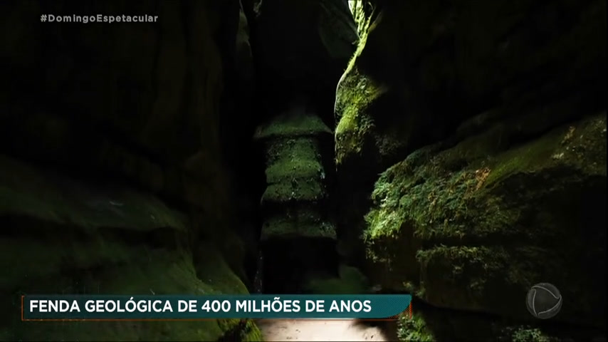 Vídeo: Alvaro Garnero visita uma das mais famosas fendas geológicas do Brasil