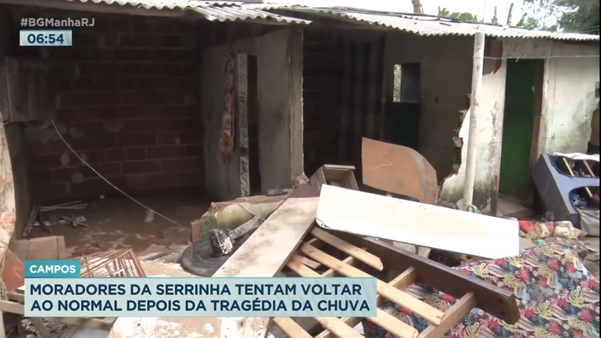 Vídeo: Moradores ainda sofrem consequências de tragédia da chuva