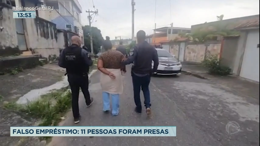 Vídeo: Polícia Civil prende grupo que aplicava o golpe do falso empréstimo no RJ