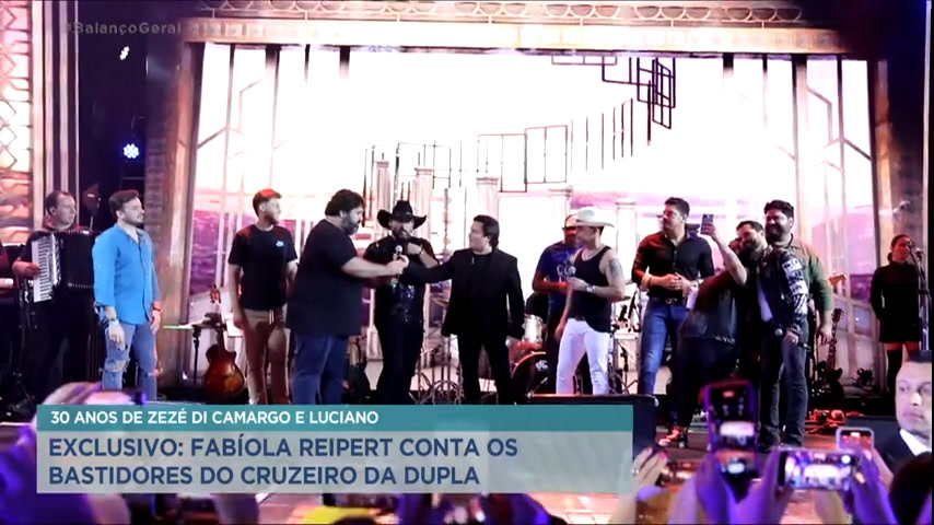 Vídeo: Saiba tudo o que aconteceu no navio de Zezé di Camargo e Luciano